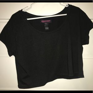 Black Crop Top